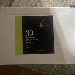 Classroom Set 30 mini whiteboards, 30 dry erase markers, 30 mini erasers
