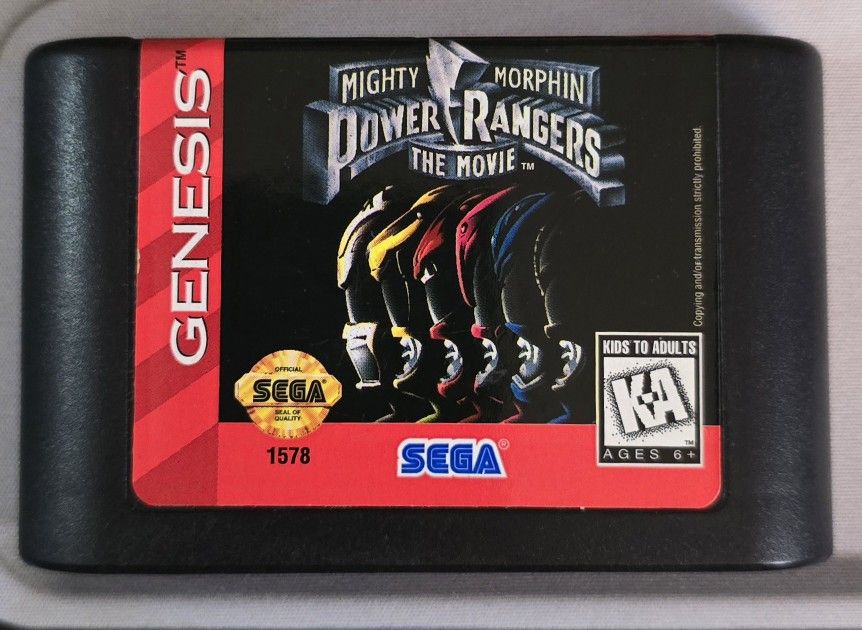 Mighty Morphin Power Rangers: The Movie for SEGA Genesis 