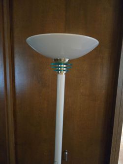Floor lamp-torchiere style