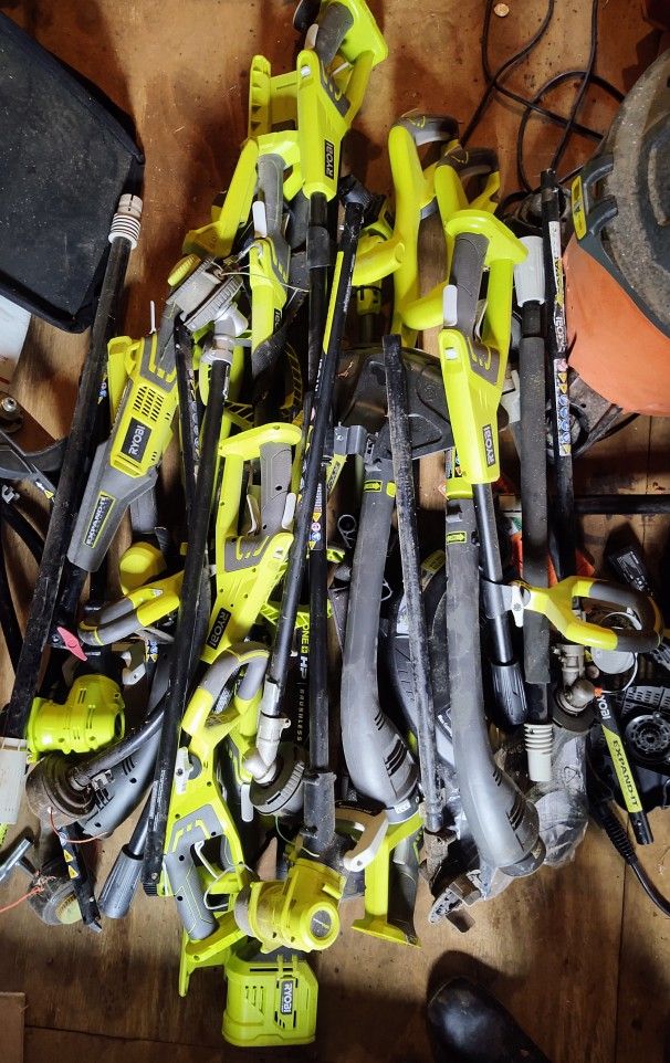 Ryobi Yard Power Tools Lot