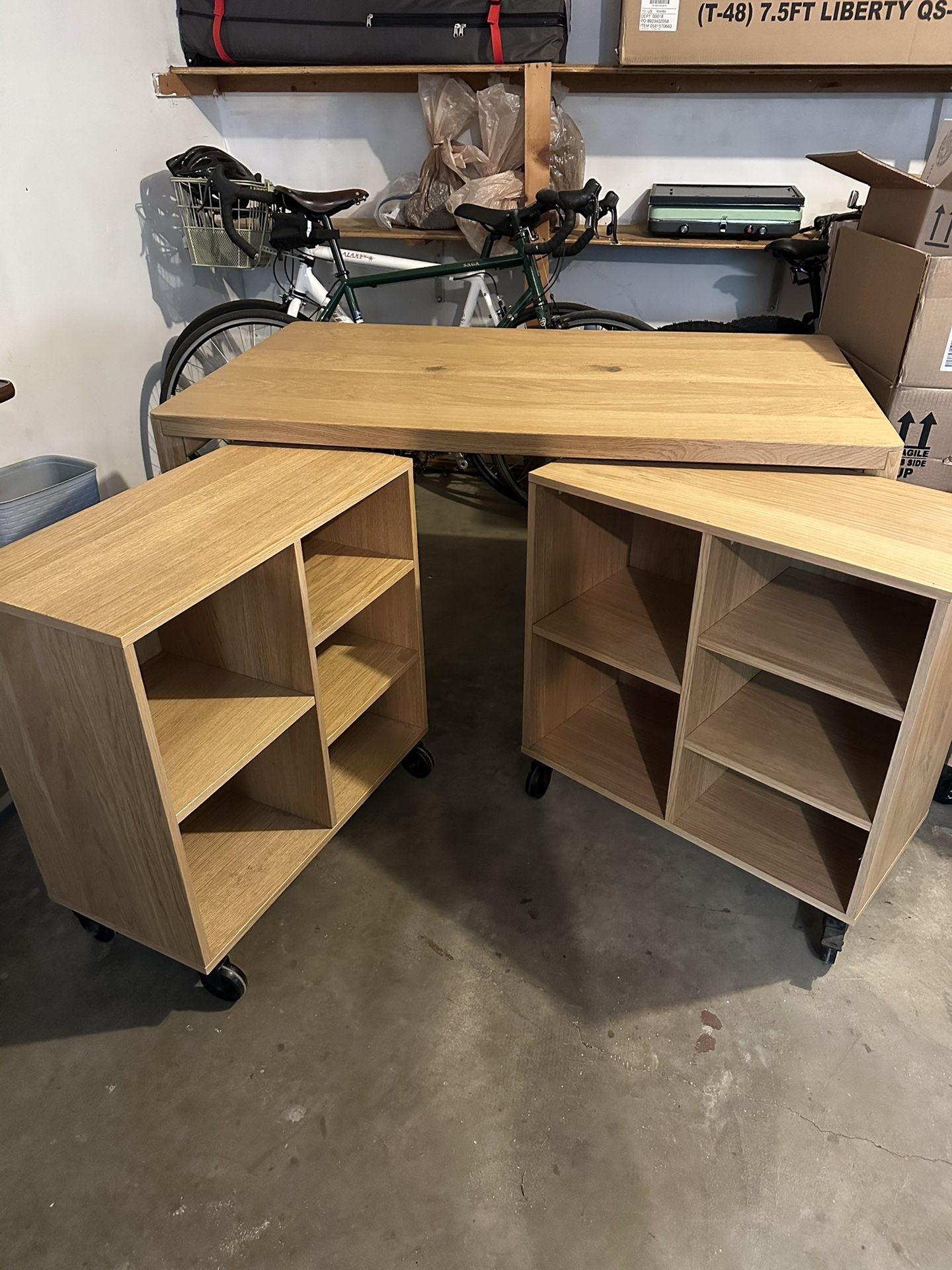 IKEA Ravaror Tables And Shelving 