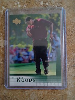 2001 Upper Deck #1 Tiger Woods RC