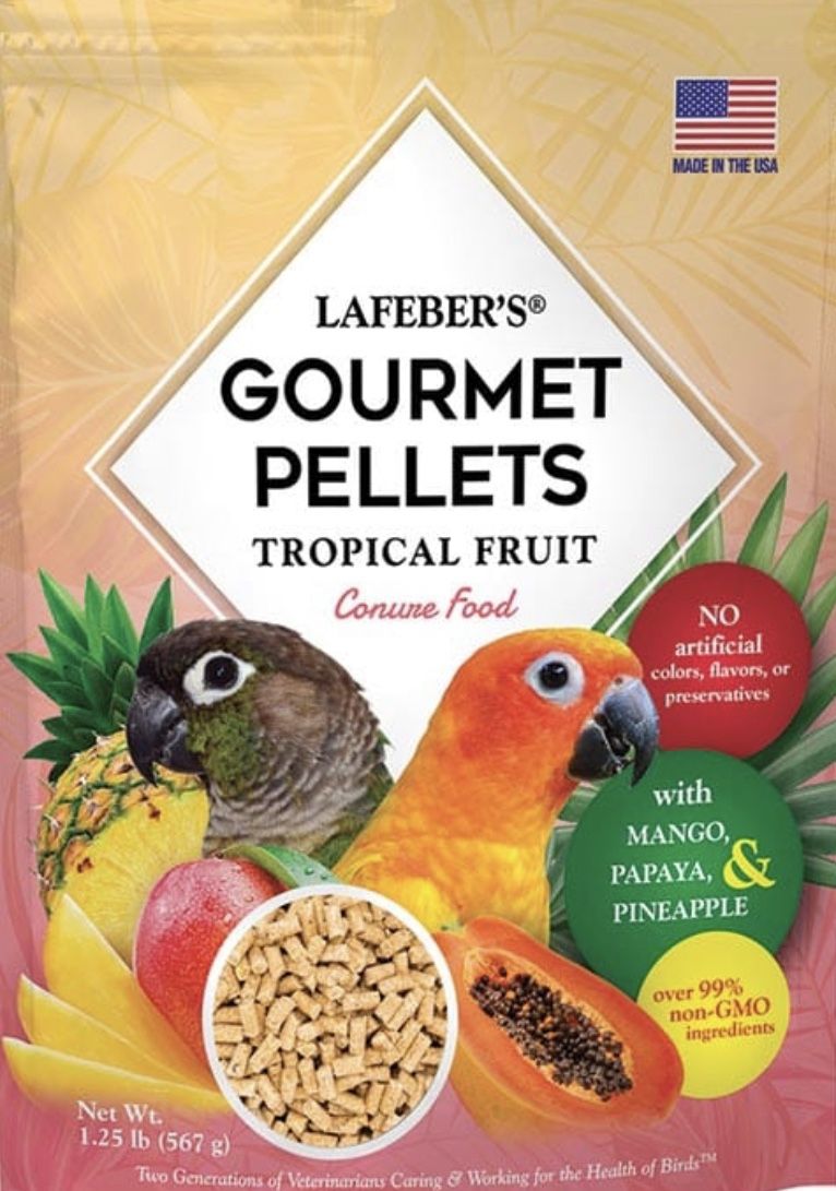 Comida Para Green Cheeks & Sun Conure