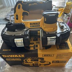 Dewalt Atomic 20v brushless bandsaw  1 3/4