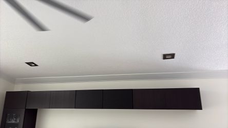 Furniture above tv