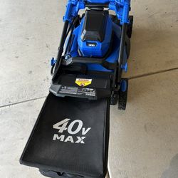 Kobalt 40V Max Cordless Lawn Mower w/ 5.0Ah Battery & Charger