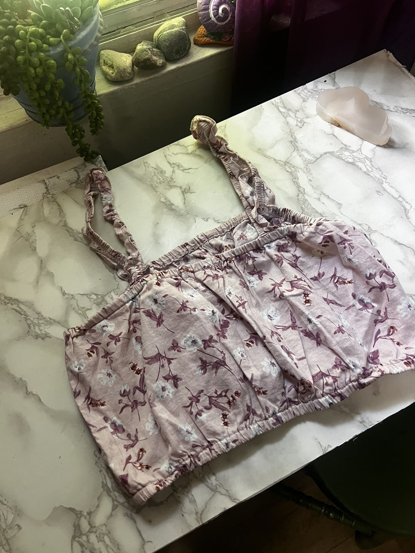 Crop Top Flowery