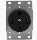 ENERLITES - Industrial Grade Flush Mount Receptacle, 50A, 14-50R