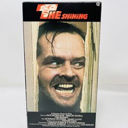 The Shining 1(contact info removed) VHS Horror Jack Nicholson Shelley Duvall Steven King