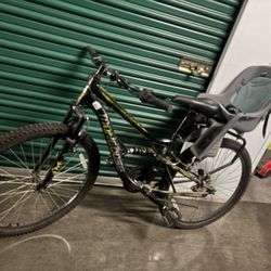 Black/yellow  Bike