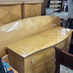 Bedroom Set King Bed Night Stands Dresser 