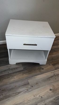 White night stand