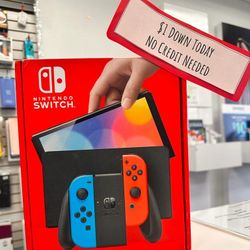 Nintendo switch OLED Gaming Consoles -PAYMENTS AVAILABLE-$1 Down Today 