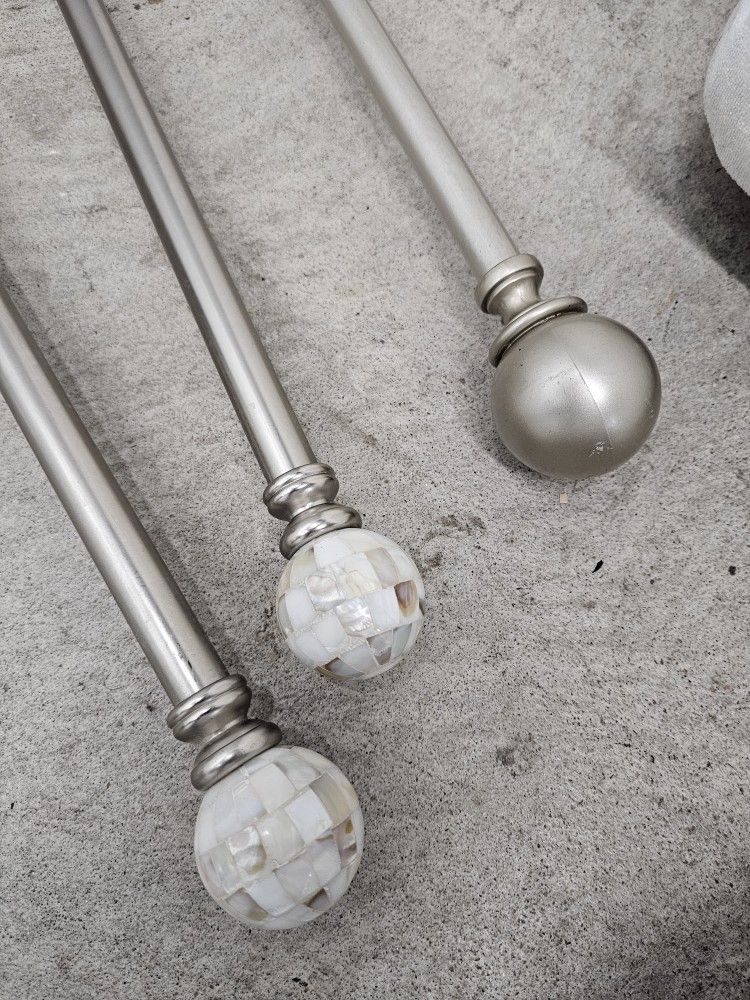 Metal Curtain Rods Without Hardware