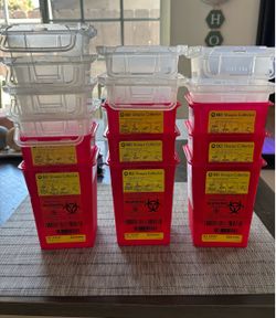 BD Sharps Collector 1.5 qt - Set of 8