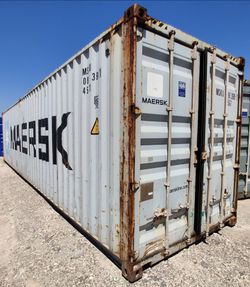 40ft High Cube Cargo Worthy B Grade Shipping Containers For Sale