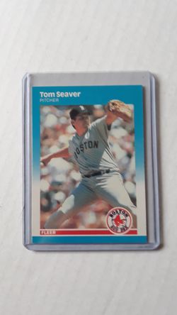 1987 Fleer Glossy Tom Seaver.