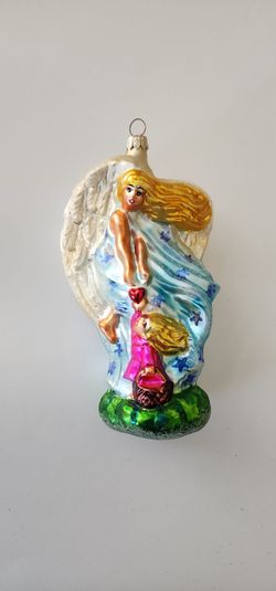 Christopher Radko ornament, "A Loving Heart"
- blue variant