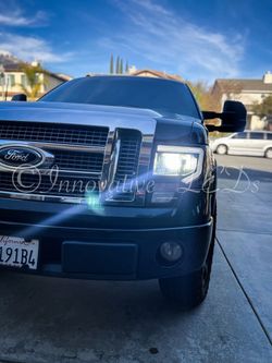 White 9005 HB3 LED Bulbs Headlight Conversion Kit High Beam Bright