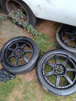 4-Wynstar universal R2717-IN Black Chrome wheels