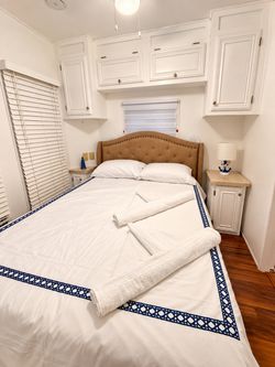 cama y colchon full memory foam 10"