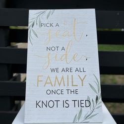 Wedding Sign 