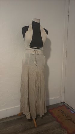 Organic Gauze designer gown