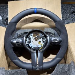 BMW M Performance HEATED Leather/Alcantara Steering Wheel