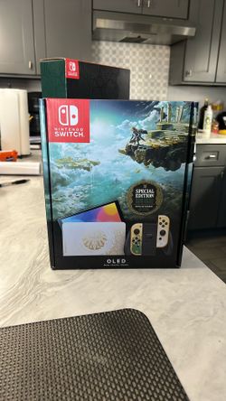 Tears Of The Kingdom Switch Oled Sealed Mint 
