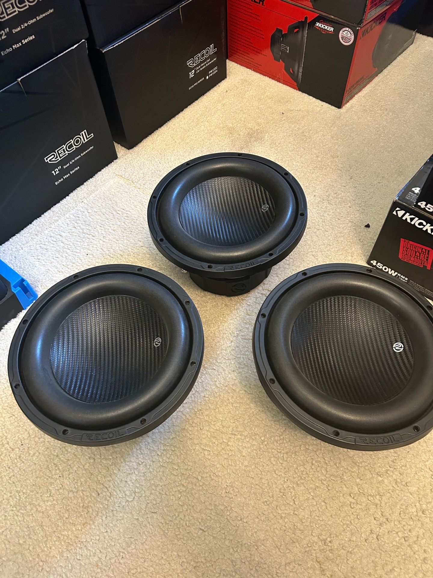 10” subwoofer ( each !!! )