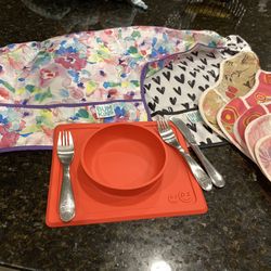 Ez pz Bowl And bum Kins Bibs 