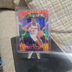 Immanuel Quickley Select Rookie Prizm Shimmery Basketball Card