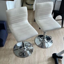 Adjustable Bar Stools Armless Kitchen Counter