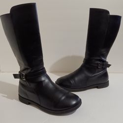 size 5 Kids Girls The Children's Place Tall Faux Leather Boots Shoes
