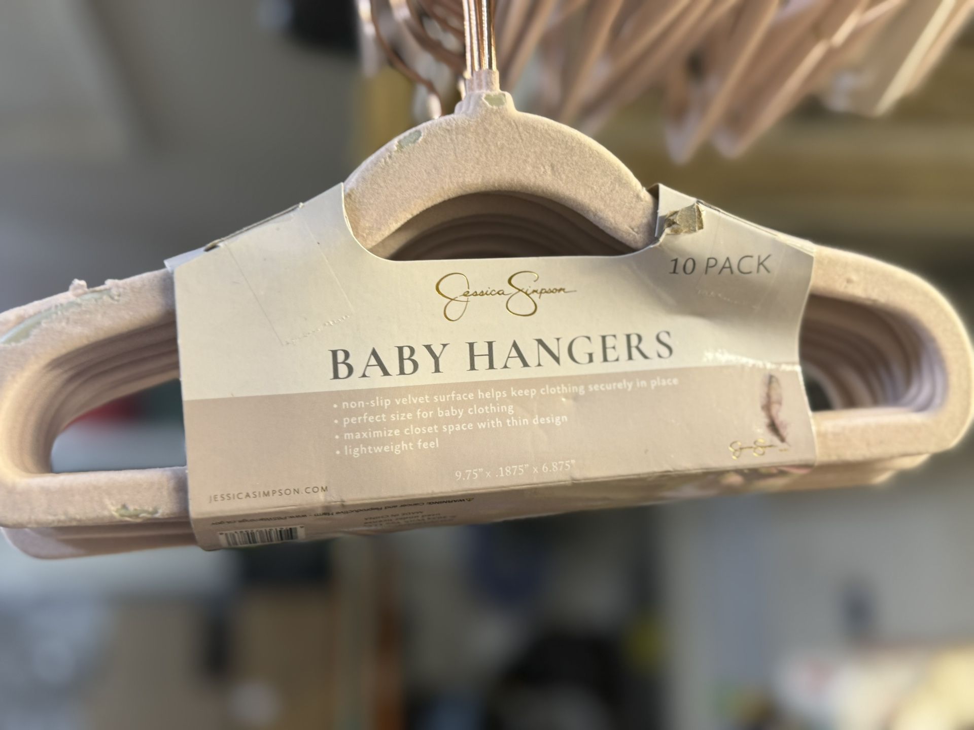 Pink Baby Hangers 60
