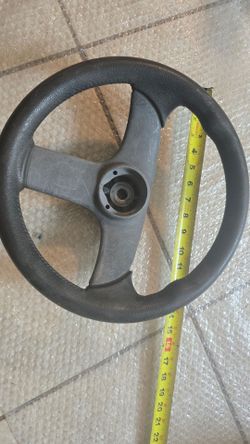 Boat steering wheel