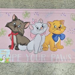 🌸 Aristocats Rubber Outdoor Mat 🌸
