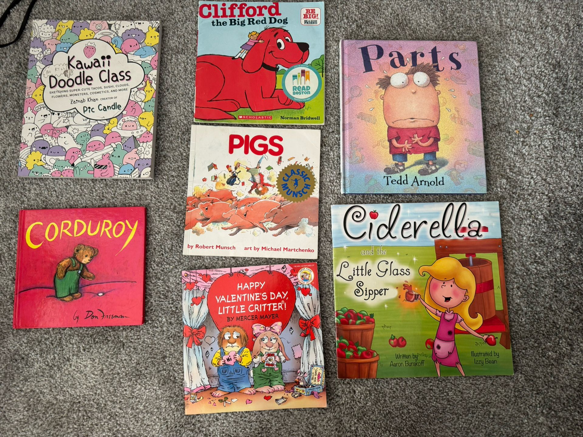 children's books, all for $5