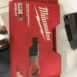 Milwaukee Super Sawzall