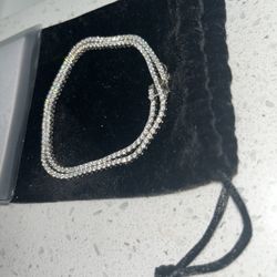 Moissanite Tennis Chain 