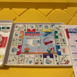 VINTAGE 1994 PARKER BROTHERS MONOPOLY JUNIOR BOARD GAME