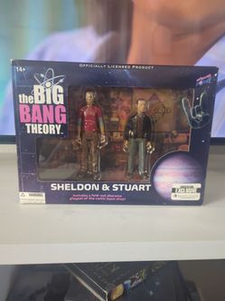Big Bang Theory Sheldon Stuart RARE Figures