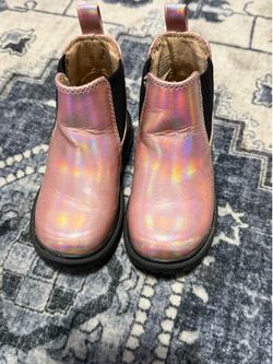 Pink boots