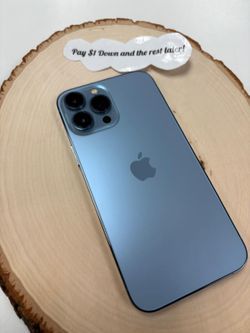 BLACK FRIDAY DEALS -🚀  iPhone 13 Pro Max 5G– Premium Features, Only $5 Down to Start! - Smartphone