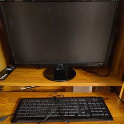 ASUS 24” Monitor + ASUS Keyboard Bundle – Great Condition