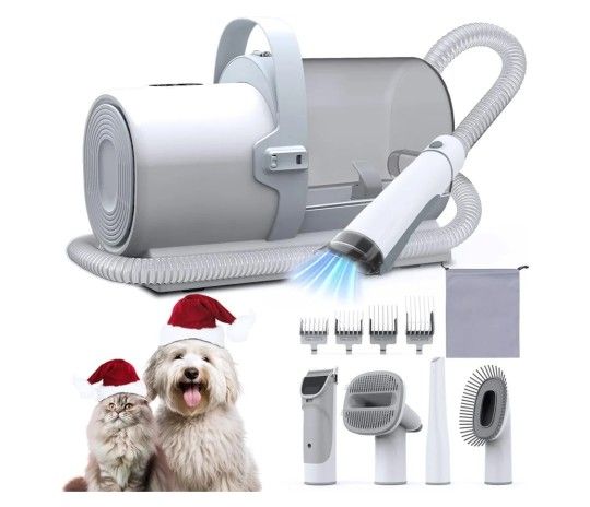 FIXR Dog Grooming Vacuum, Pet Grooming Kit