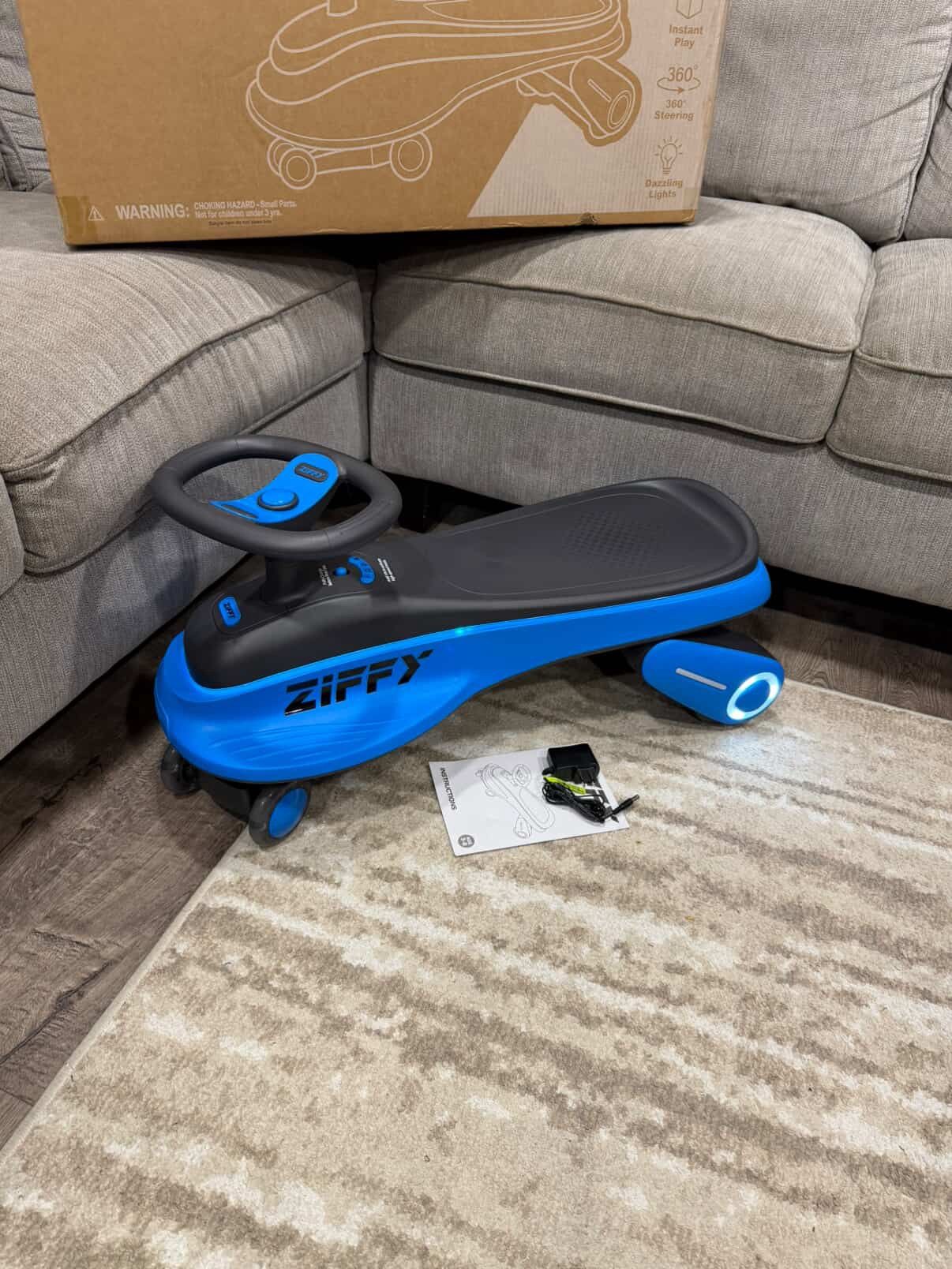 Light-Up Electric Wiggle Car