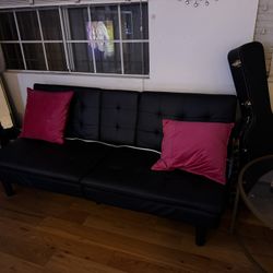 Leather couch