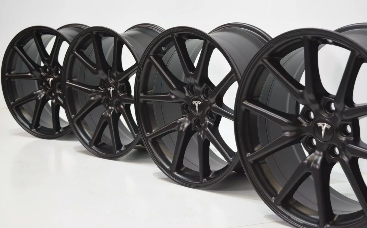 18” Tesla Model 3 Onyx Black wheels / rims