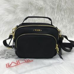 NWT Tumi Crossbody bag Voyageur Tory Black